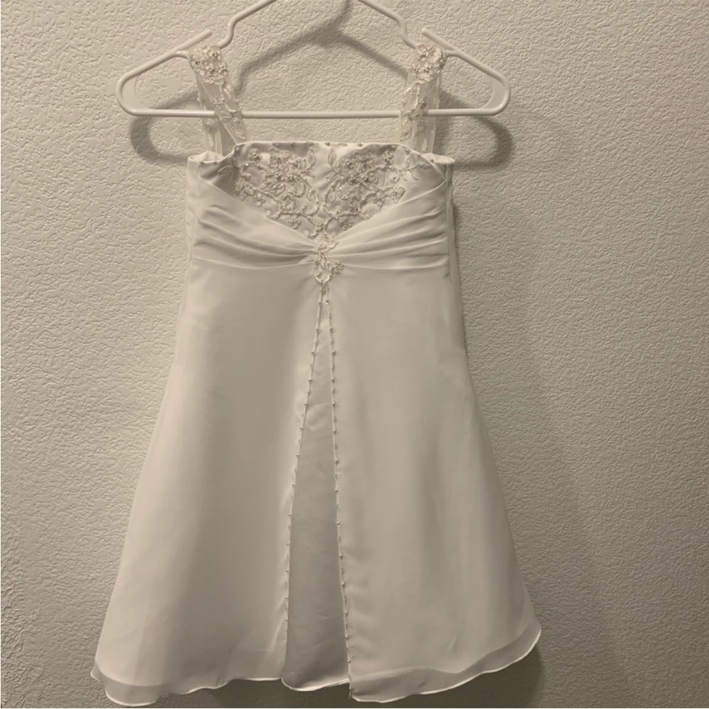 David’s bridal flower girl dress